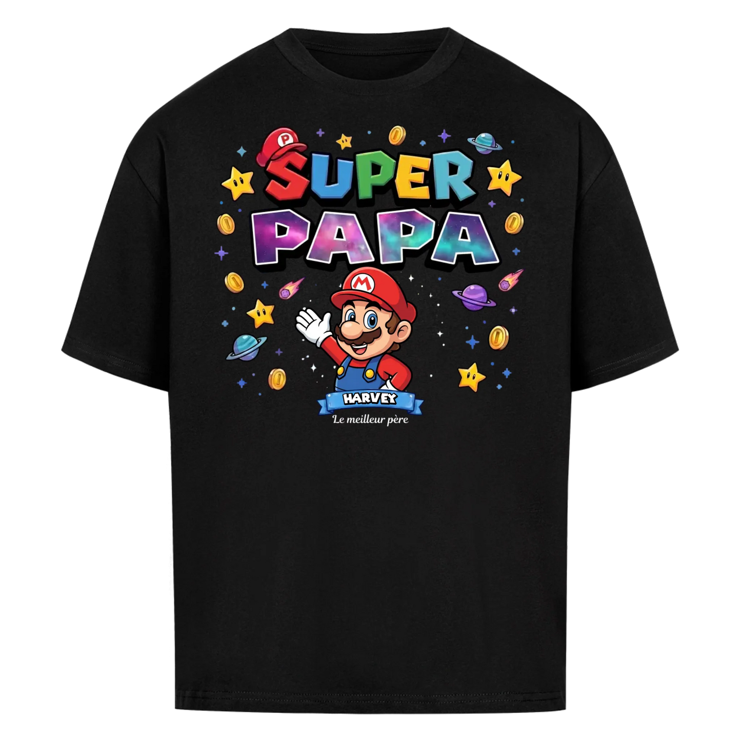Super Papa Roi - Cadeau personnalisé pour Papa