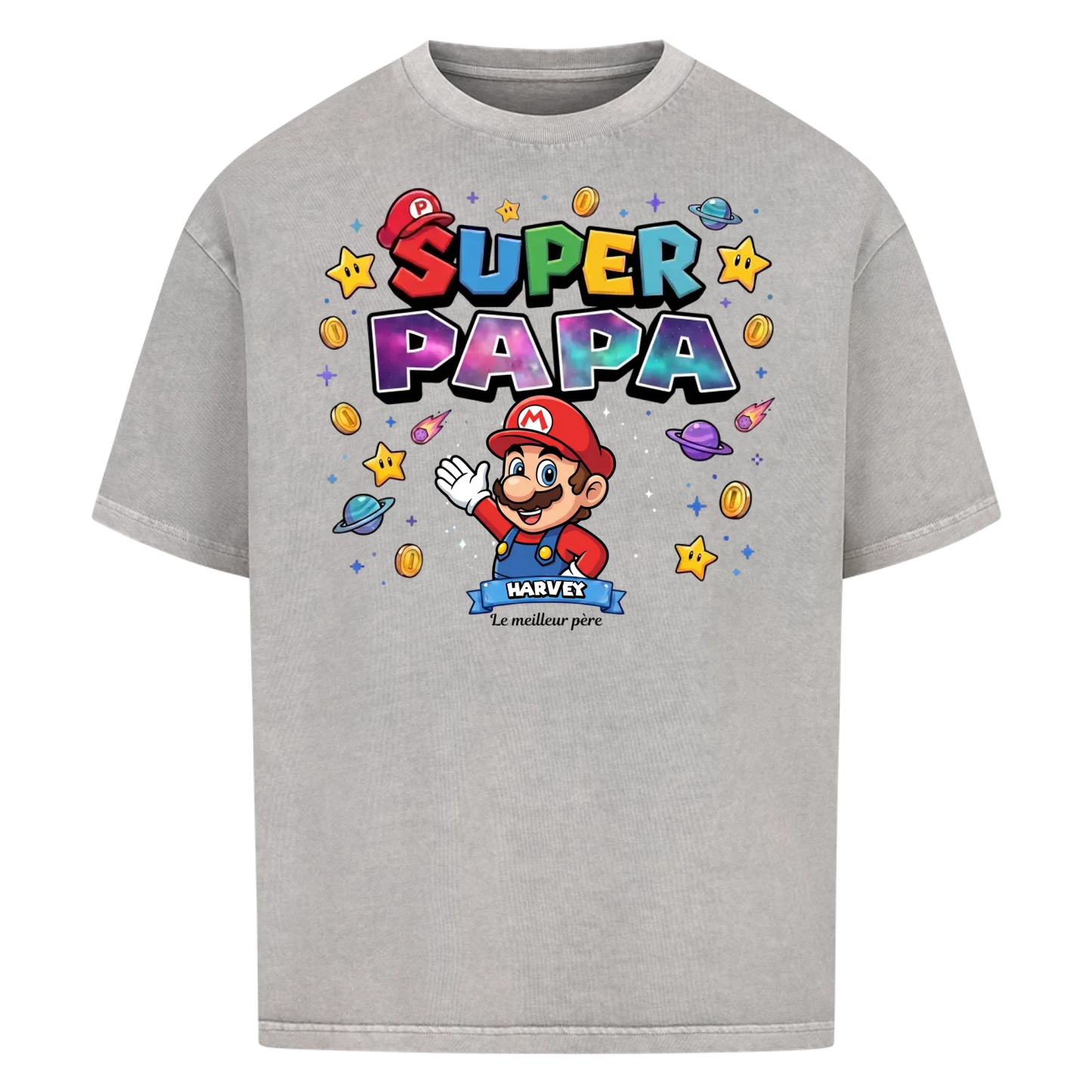 Super Papa Roi - Cadeau personnalisé pour Papa