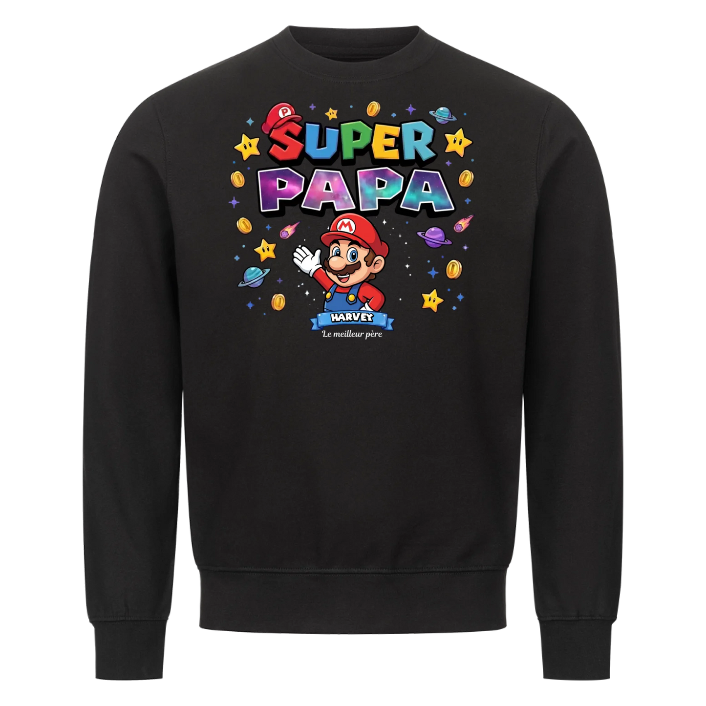 Super Papa Roi - Cadeau personnalisé pour Papa