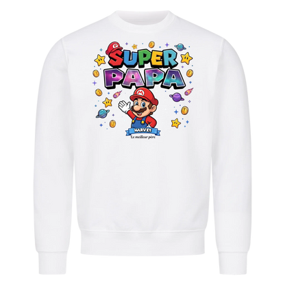 Super Papa Roi - Cadeau personnalisé pour Papa