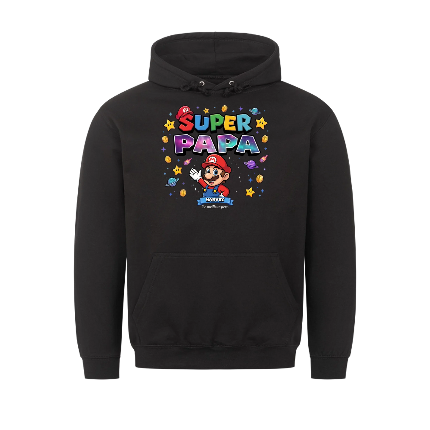 Super Papa Roi - Cadeau personnalisé pour Papa