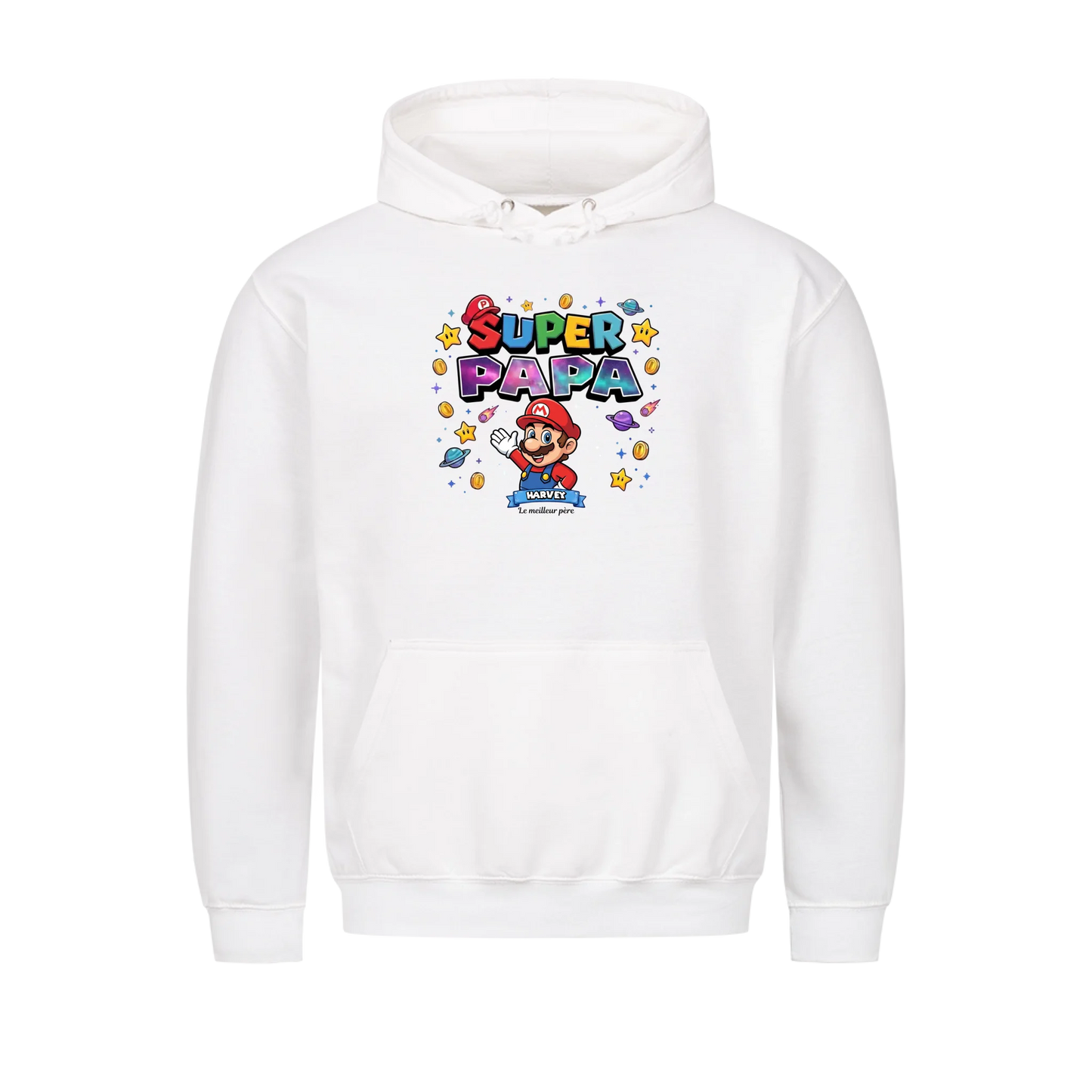 Super Papa Roi - Cadeau personnalisé pour Papa
