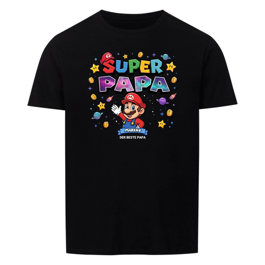 Super Papa König - Personalisierbares Geschenk für Papa