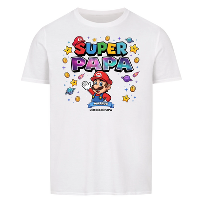 Super Papa König - Personalisierbares Geschenk für Papa