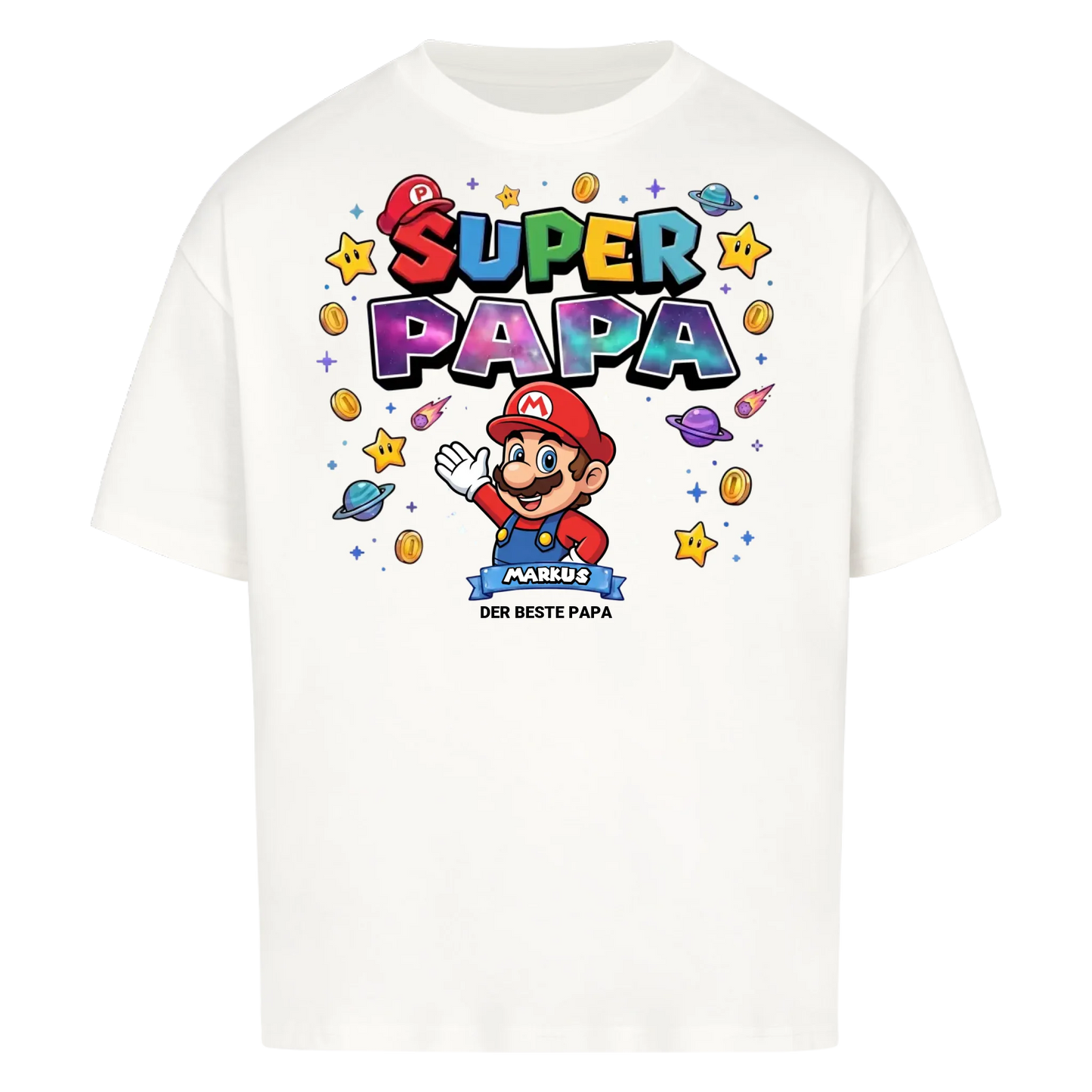 Super Papa König - Personalisierbares Geschenk für Papa