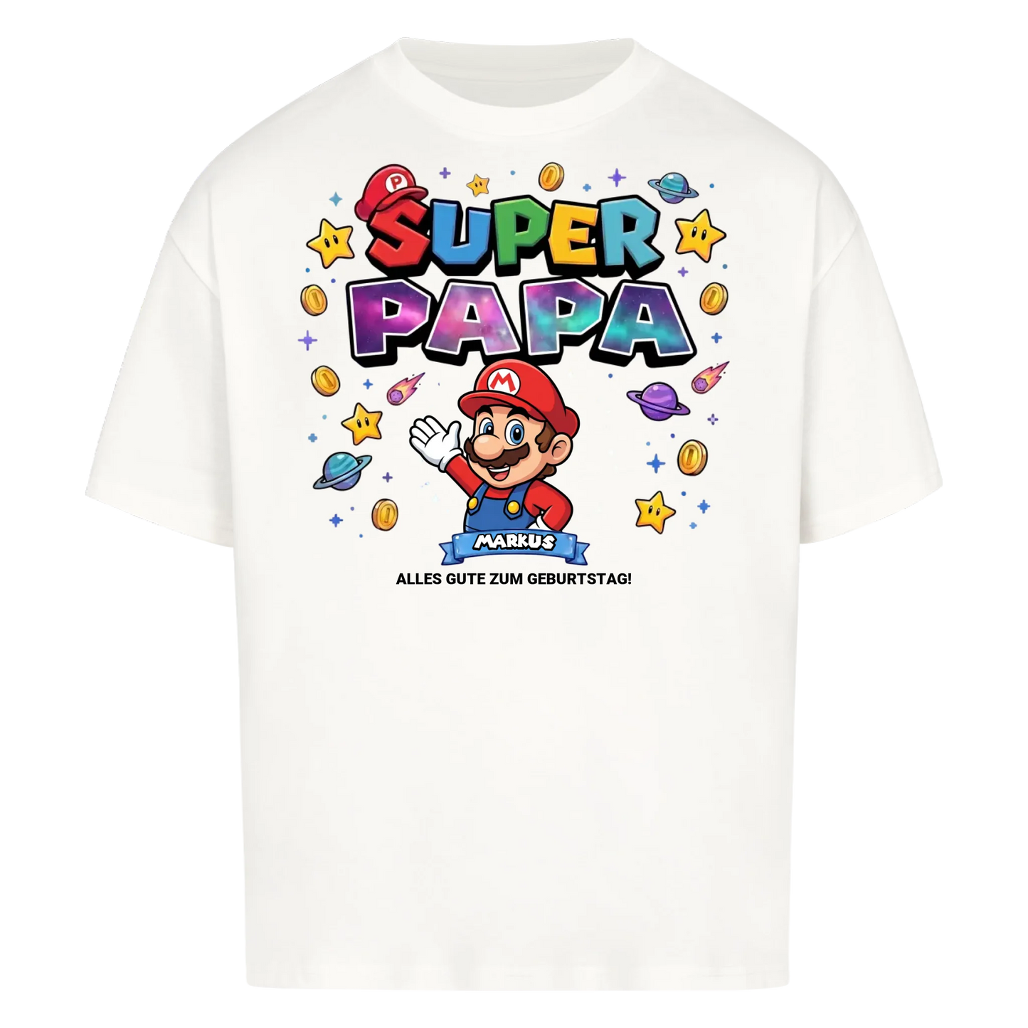 Papa König BDay- Personalisierbares Geschenk zum Geburtstag für Papa