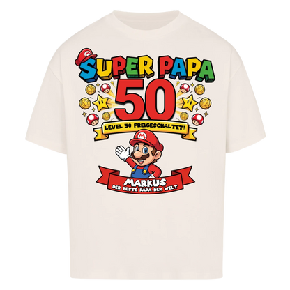 Super Papa BDay - Personalisierbares Geschenk zum Geburtstag für Papa