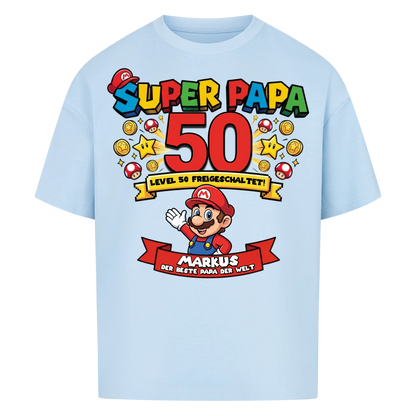 Super Papa BDay - Personalisierbares Geschenk zum Geburtstag für Papa