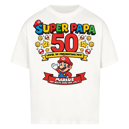 Super Papa BDay - Personalisierbares Geschenk zum Geburtstag für Papa