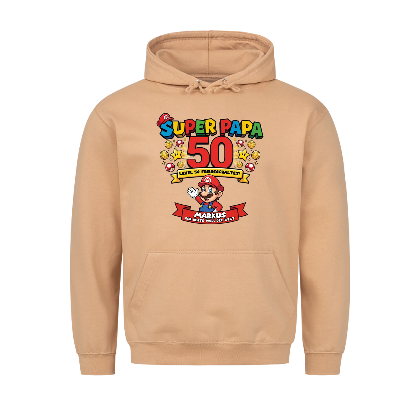 Super Papa BDay - Personalisierbares Geschenk zum Geburtstag für Papa