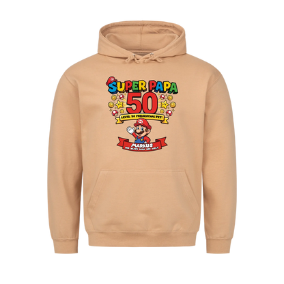 Super Papa BDay - Personalisierbares Geschenk zum Geburtstag für Papa