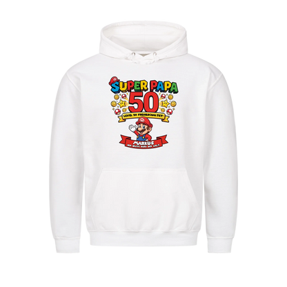 Super Papa BDay - Personalisierbares Geschenk zum Geburtstag für Papa