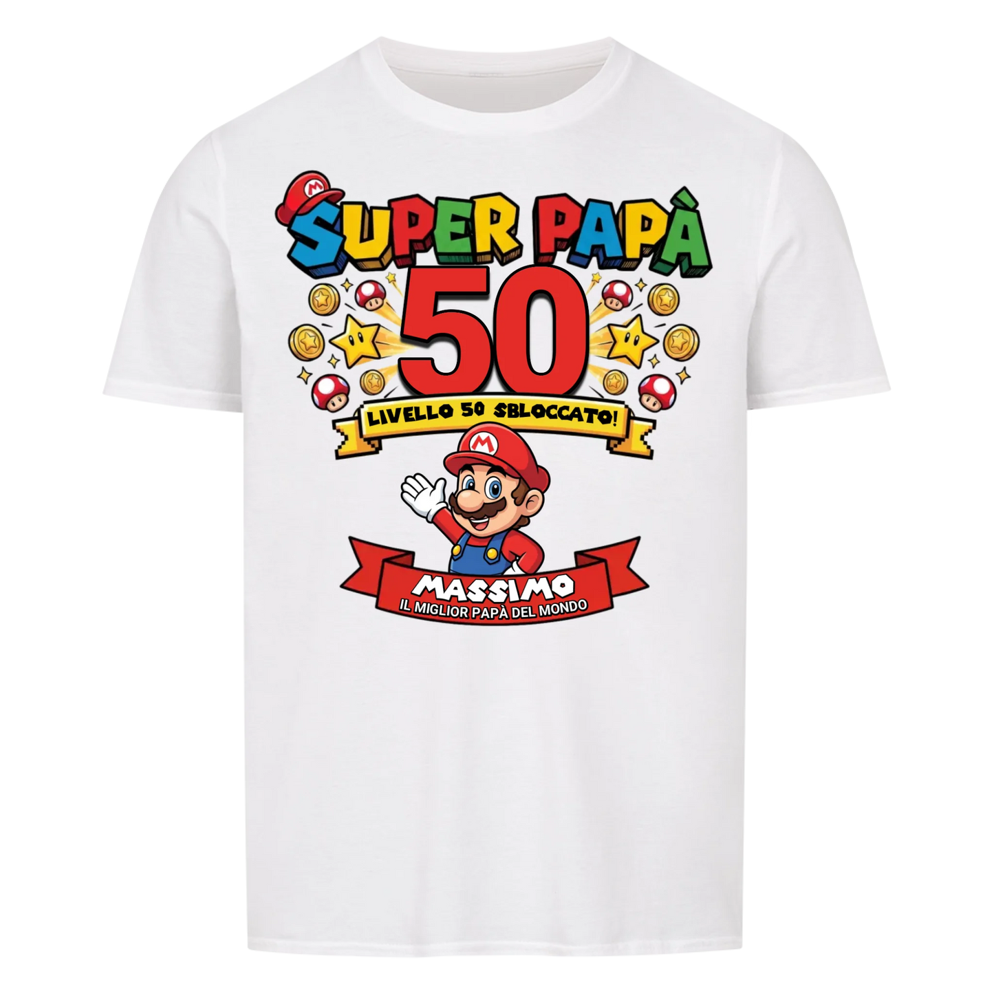 Super Papà BDay 2 - Regalo di compleanno personalizzabile per il papà