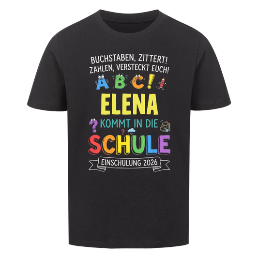 Zittern - Kinder T-Shirt zur Einschulung