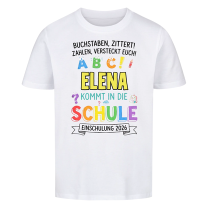 Zittern - Kinder T-Shirt zur Einschulung