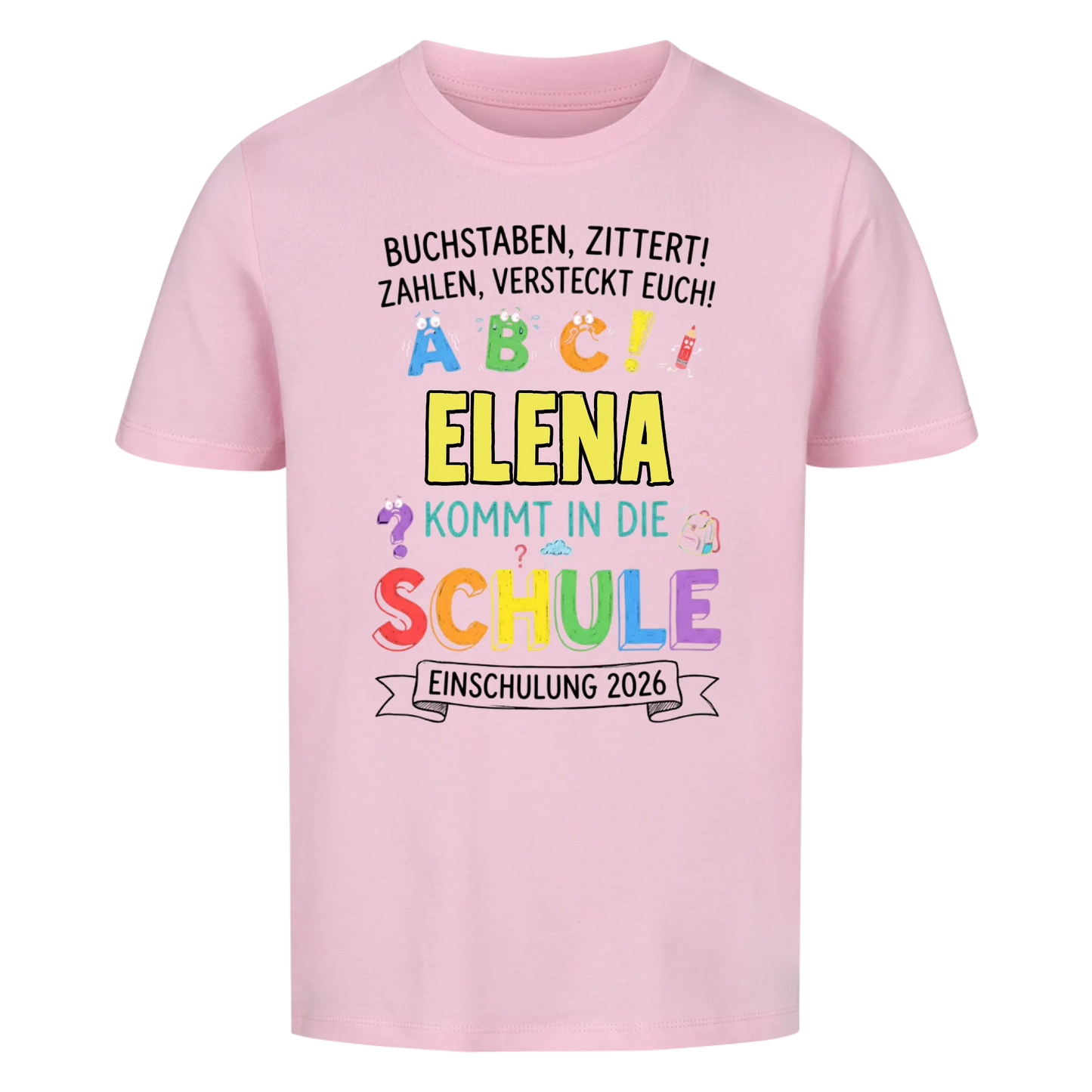Zittern - Kinder T-Shirt zur Einschulung