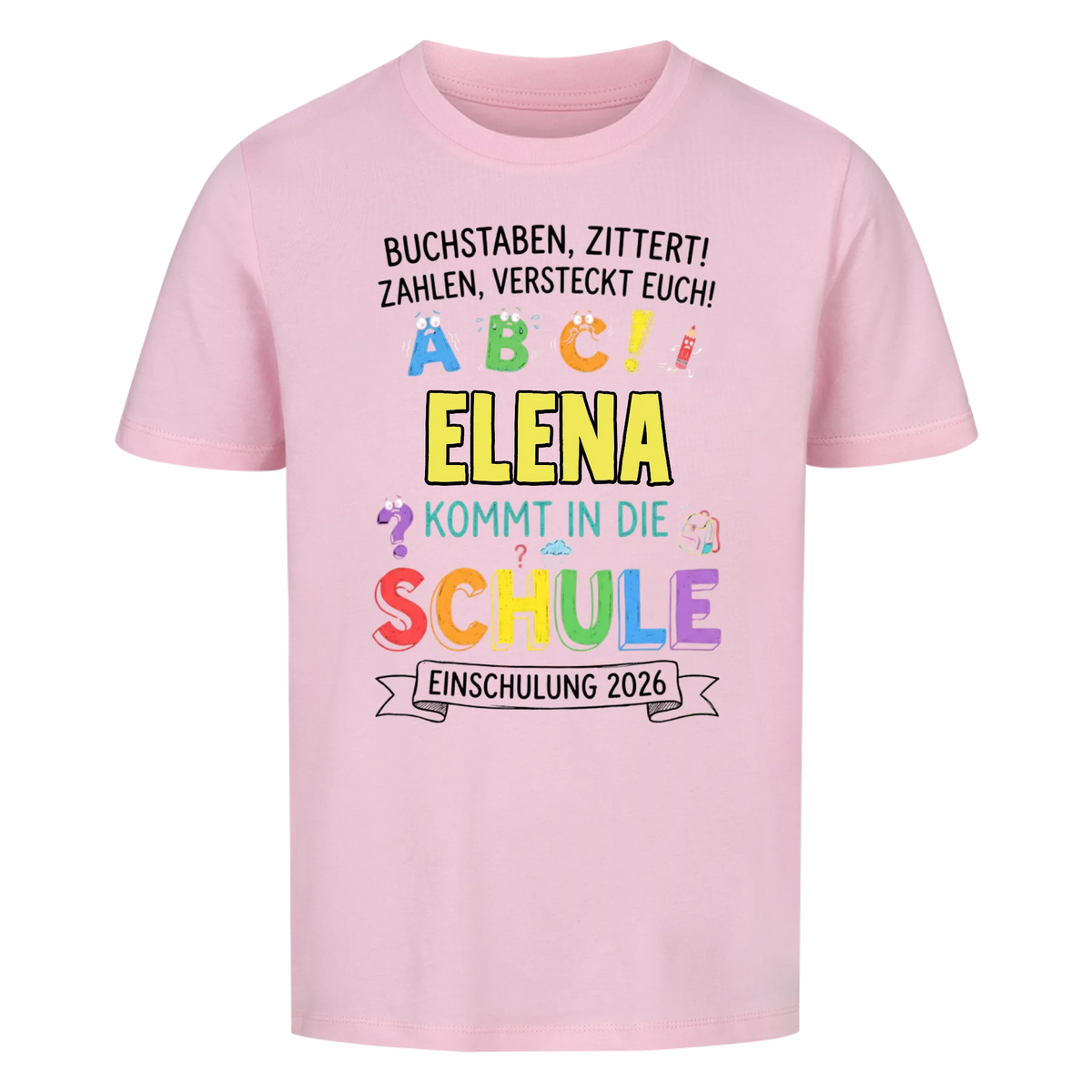 Zittern - Kinder T-Shirt zur Einschulung