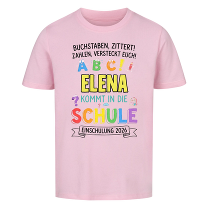 Zittern - Kinder T-Shirt zur Einschulung