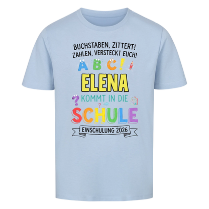 Zittern - Kinder T-Shirt zur Einschulung