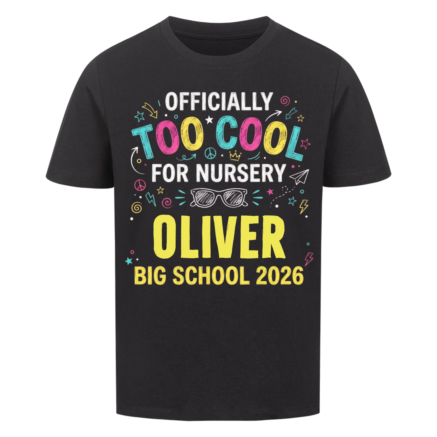Too Cool – Kids' Back to School T-Shirt