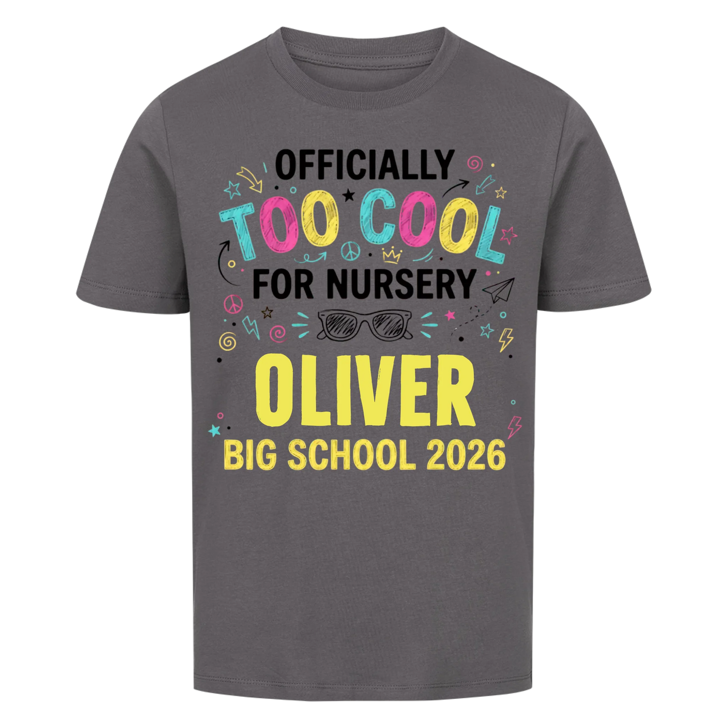 Too Cool – Kids' Back to School T-Shirt