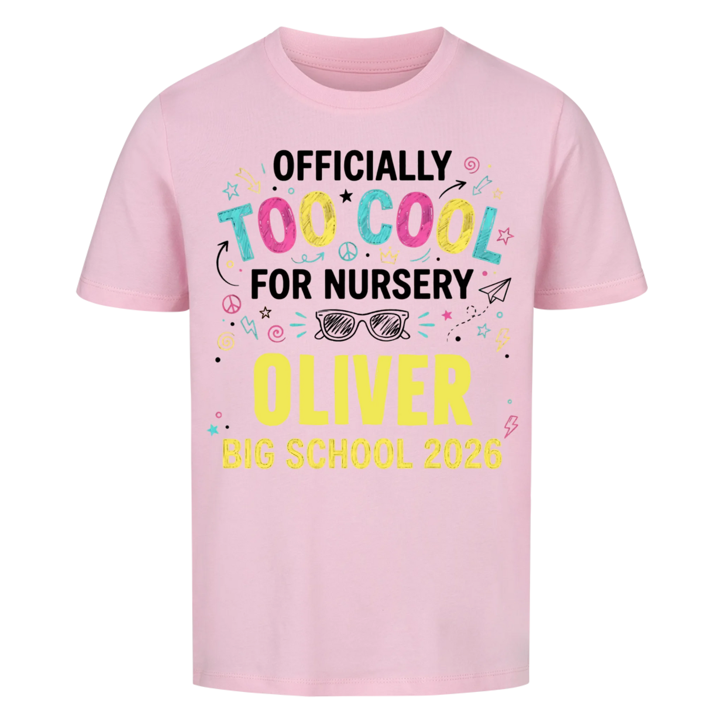 Too Cool – Kids' Back to School T-Shirt