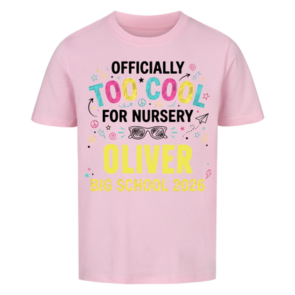 Too Cool – Kids' Back to School T-Shirt