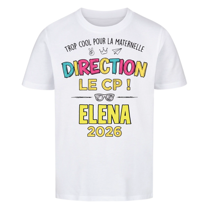 Le CP - T-shirt pour enfants pour la rentrée scolaire