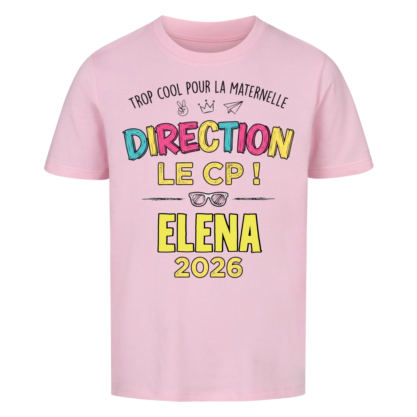 Le CP - T-shirt pour enfants pour la rentrée scolaire