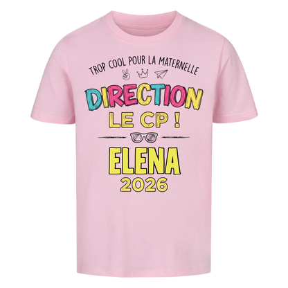 Le CP - T-shirt pour enfants pour la rentrée scolaire