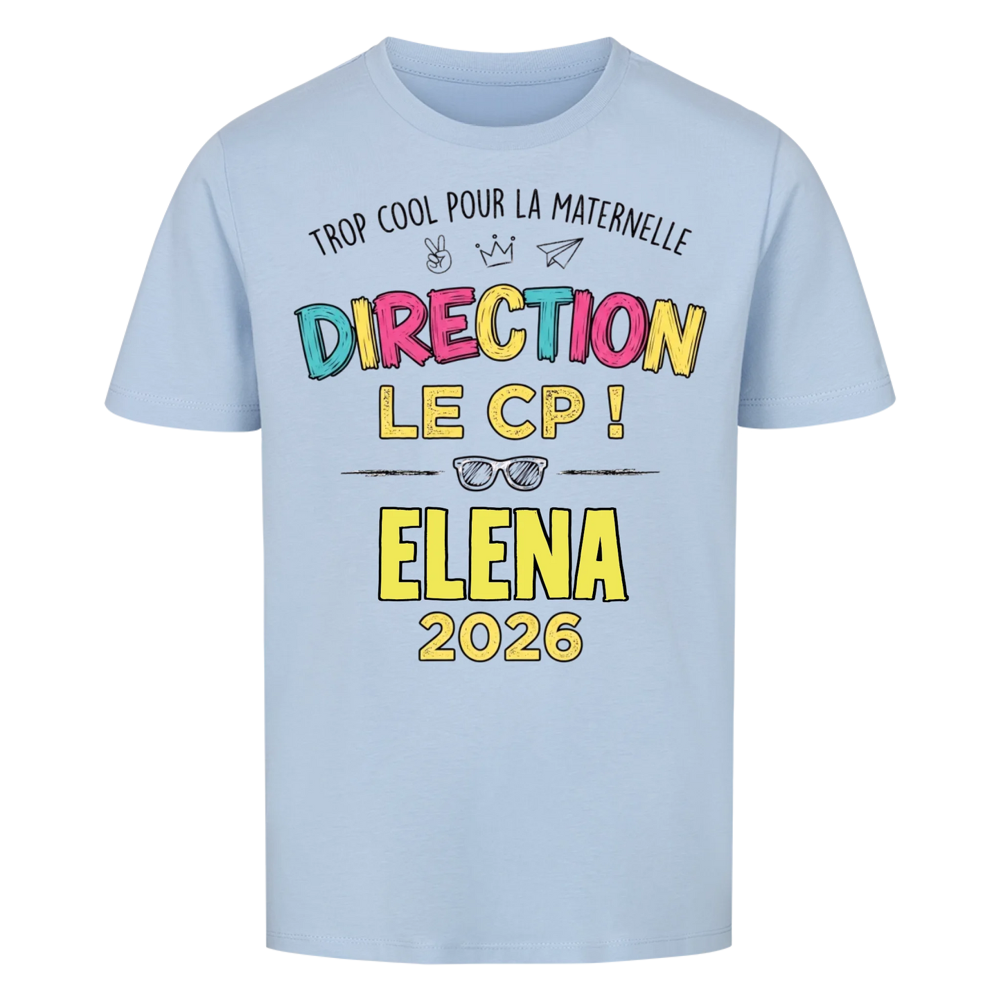 Le CP - T-shirt pour enfants pour la rentrée scolaire