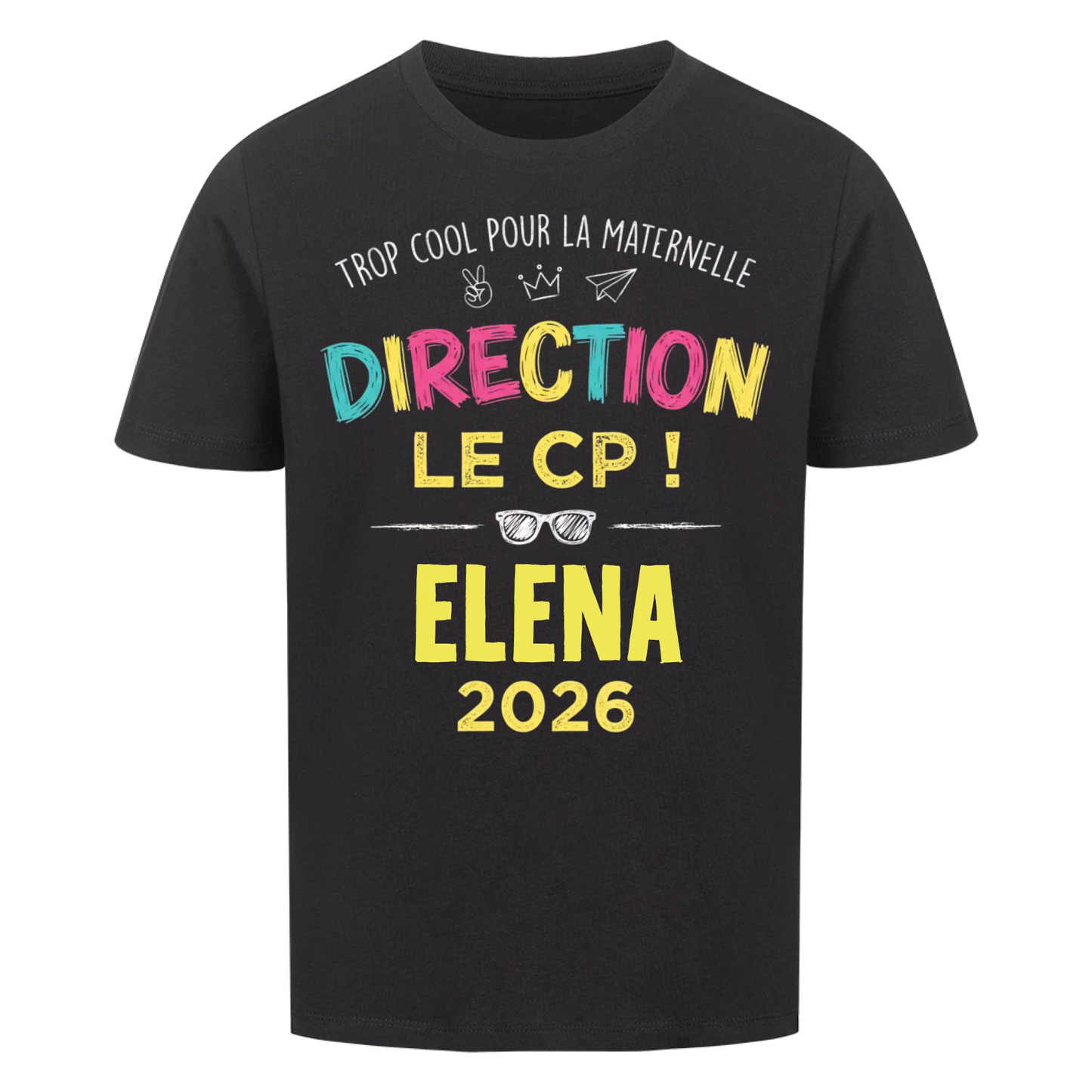Le CP - T-shirt pour enfants pour la rentrée scolaire