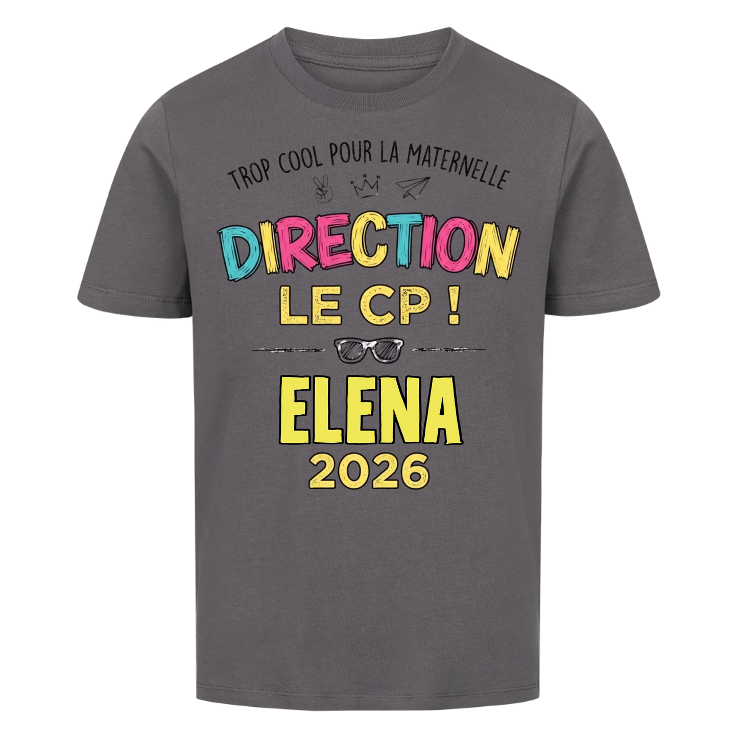 Le CP - T-shirt pour enfants pour la rentrée scolaire