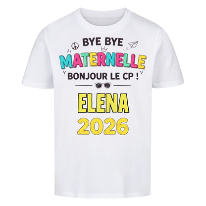 Maternelle - T-shirt pour enfants pour la rentrée scolaire