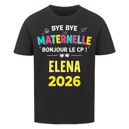 Maternelle - T-shirt pour enfants pour la rentrée scolaire