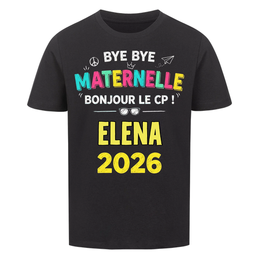 Maternelle - T-shirt pour enfants pour la rentrée scolaire