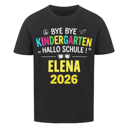Hallo Schule - Kinder T-Shirt zur Einschulung