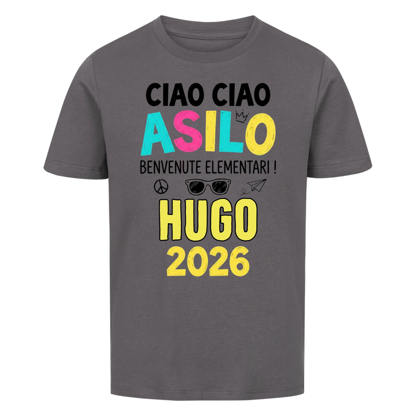 Ciao Ciao - Maglietta per bambini per il primo giorno di scuola