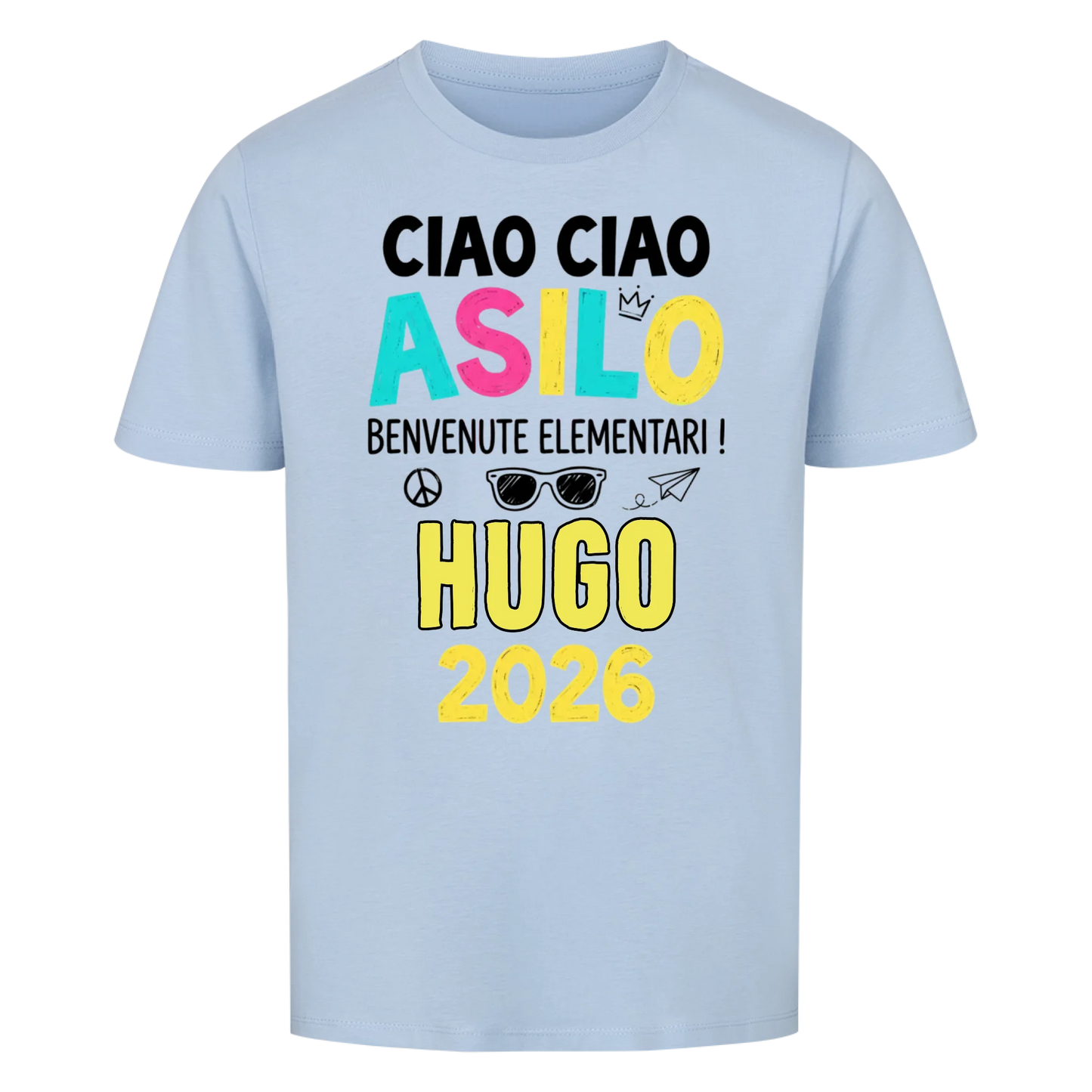 Ciao Ciao - Maglietta per bambini per il primo giorno di scuola