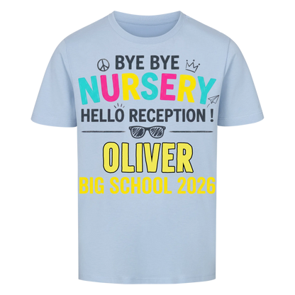 Hello Reception – Kids' Back to School T-Shirt