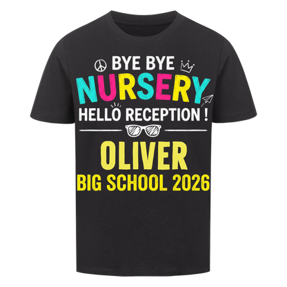 Hello Reception – Kids' Back to School T-Shirt