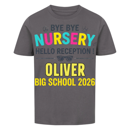 Hello Reception – Kids' Back to School T-Shirt
