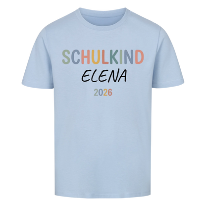 Schulkind Simple - Kinder T-Shirt zur Einschulung