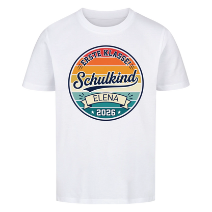 Schulkind Sticker - Kinder T-Shirt zur Einschulung