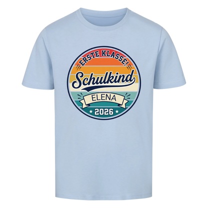 Schulkind Sticker - Kinder T-Shirt zur Einschulung