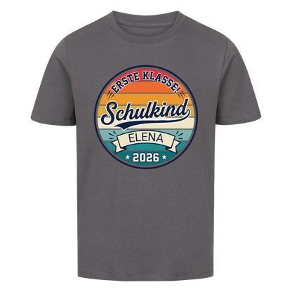 Schulkind Sticker - Kinder T-Shirt zur Einschulung