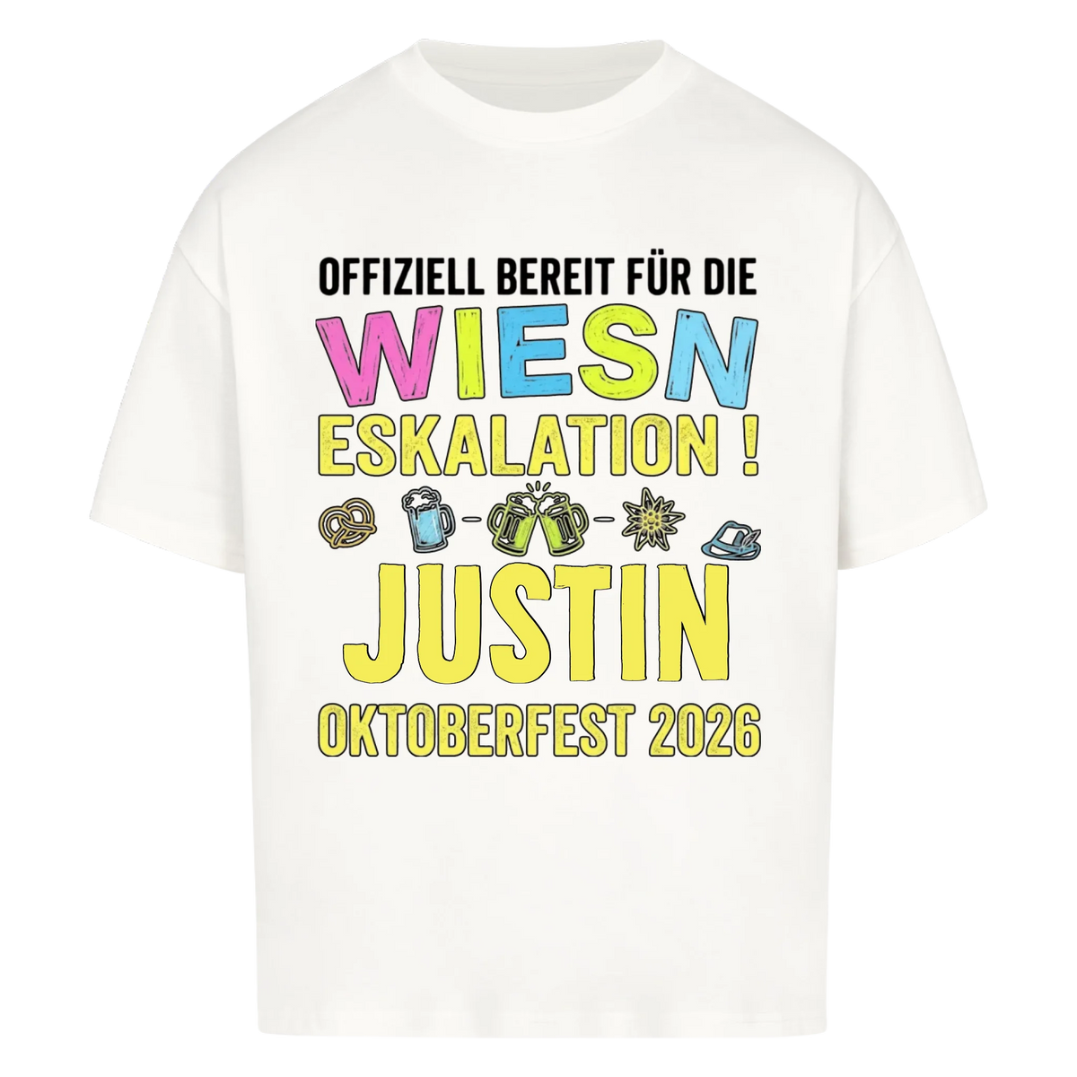 Hopfen & Malz Shirt - Personalisierbares Geschenk zum Oktoberfest