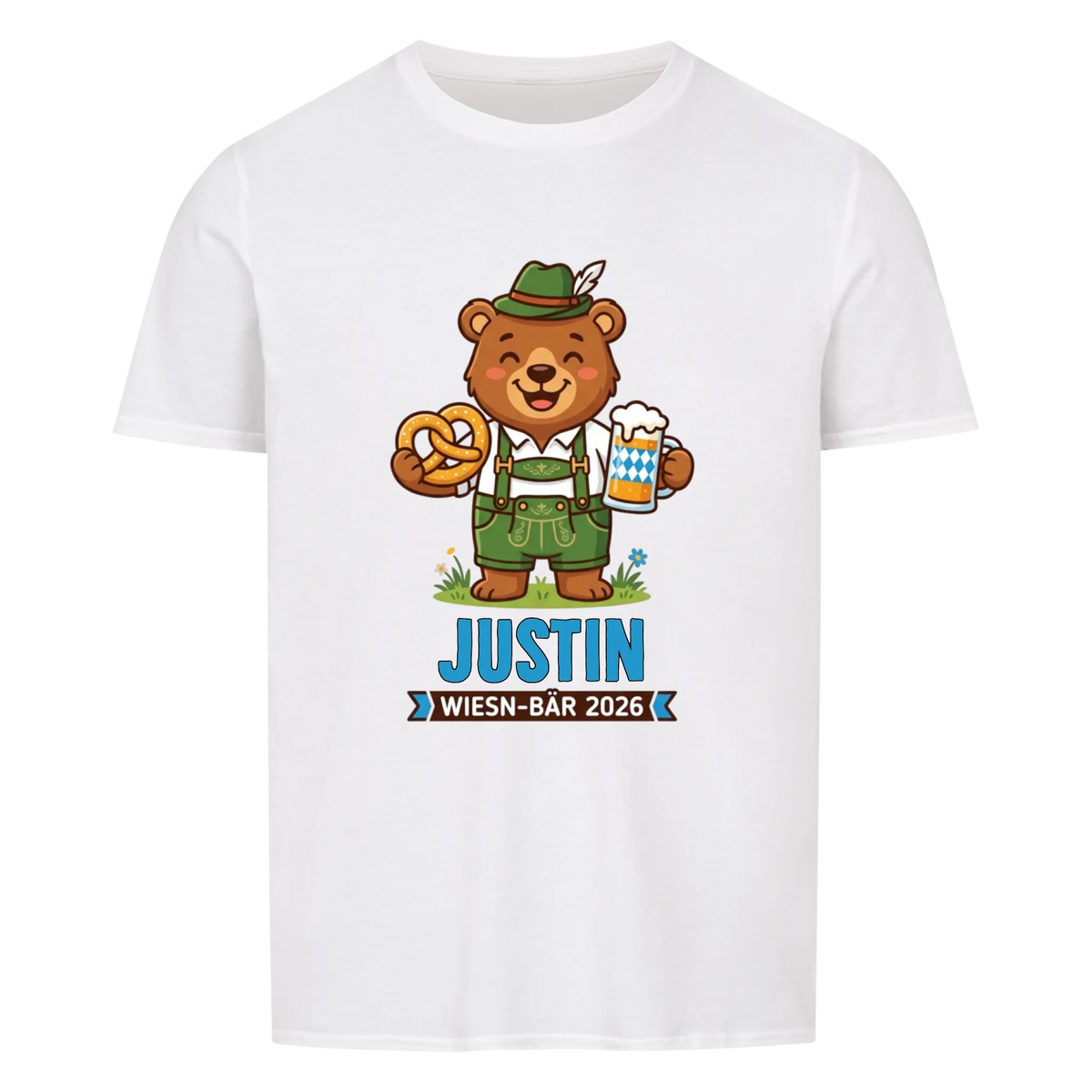 Bär T-Shirt - Personalisierbares Geschenk zum Oktoberfest
