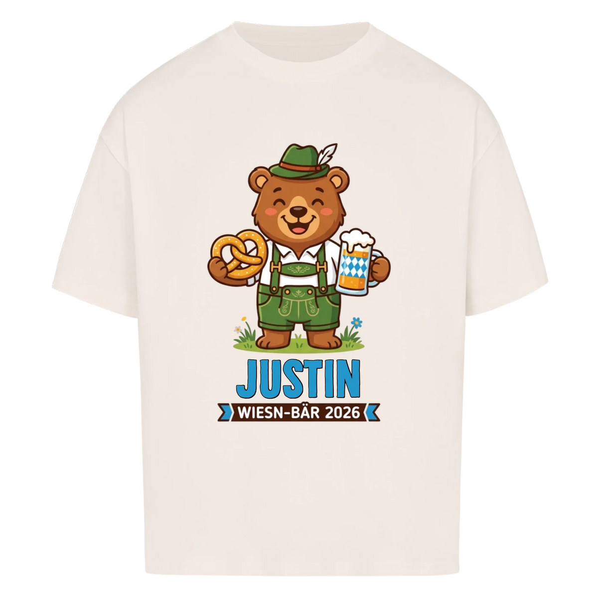 Bär T-Shirt - Personalisierbares Geschenk zum Oktoberfest