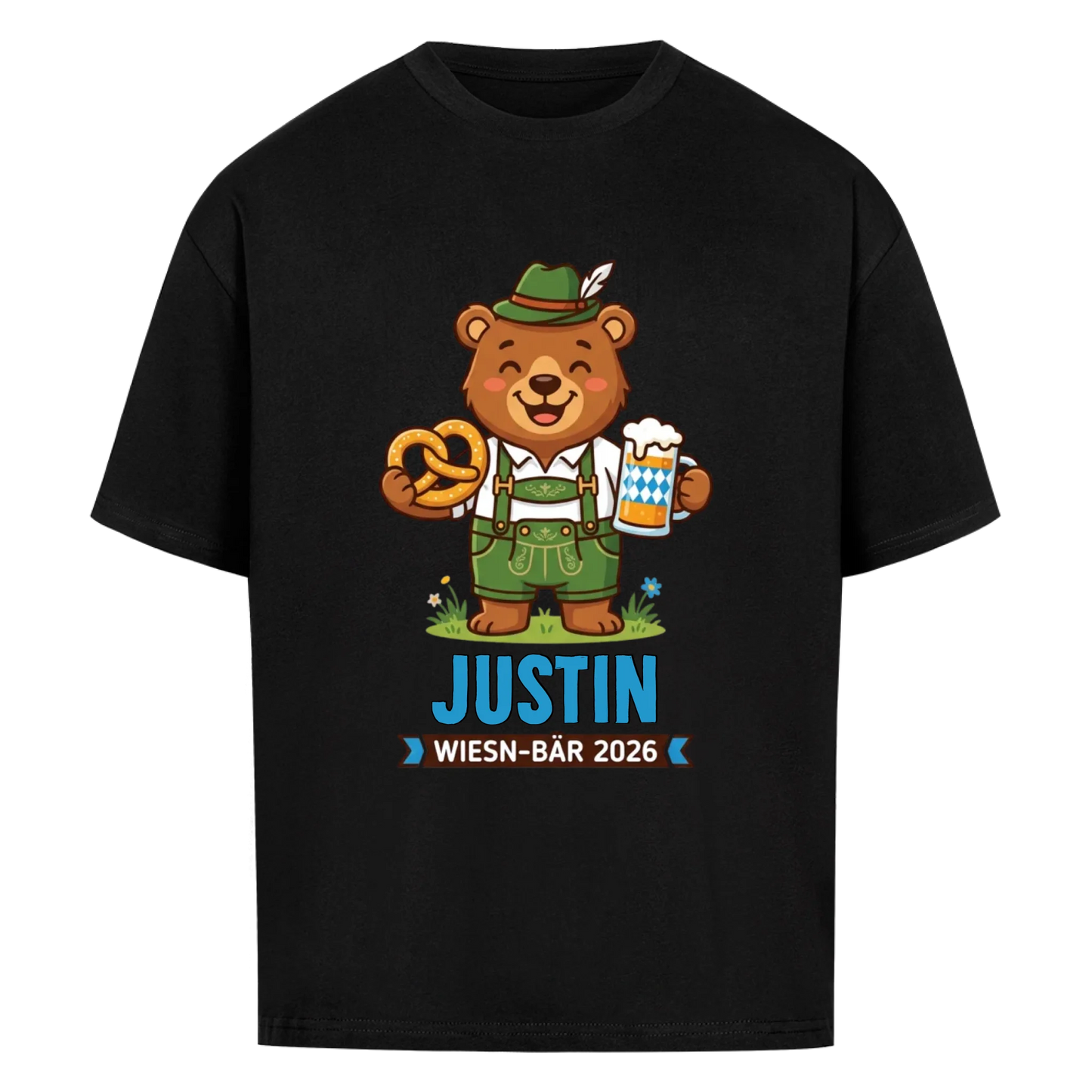 Bär T-Shirt - Personalisierbares Geschenk zum Oktoberfest